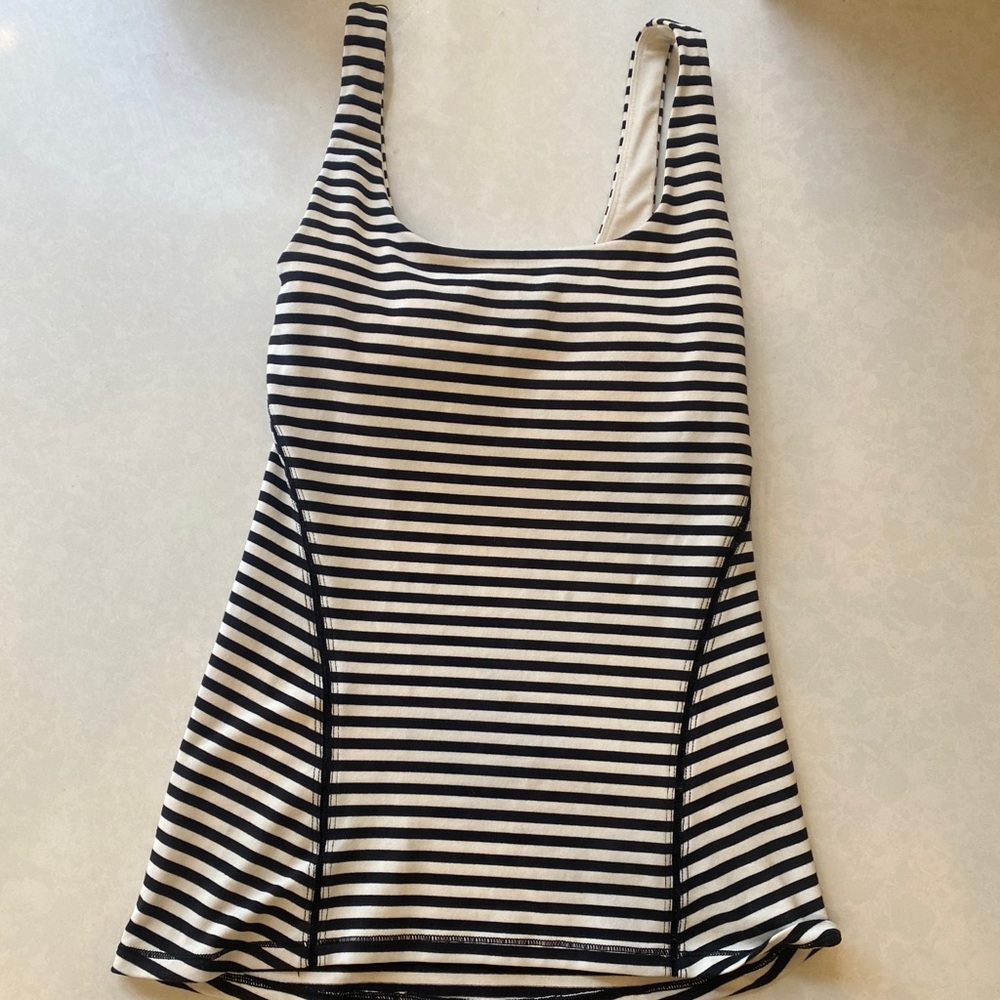 Lululemon Striped Tank Top